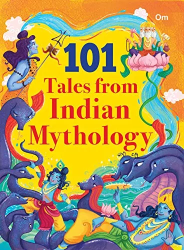 101 Tales from Indian Mythology: Illustrated Stories for Children - Paperback