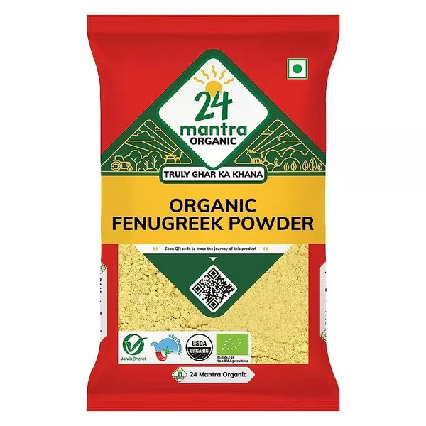 24 Mantra Organic Fenugreek Powder - 100 gm