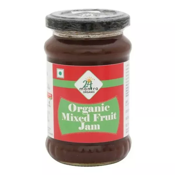 24 Mantra Organic Mixed Fruit Jam - 350 gm
