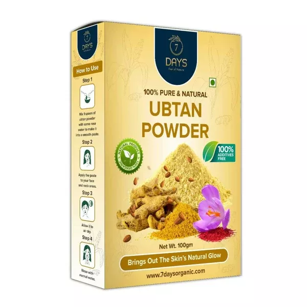 7 Days Ubtan Powder Face Pack - 100 gm