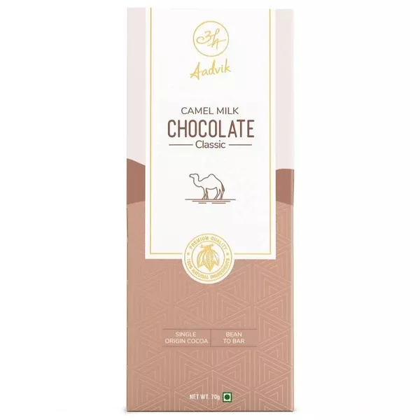 Aadvik Camel Milk Chocolate - Classic - 70 gm
