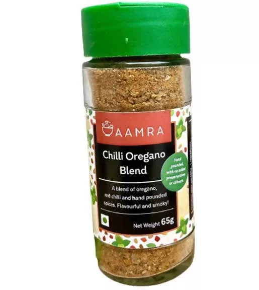 Aamra Chilli Oregano Blend - 65 gm
