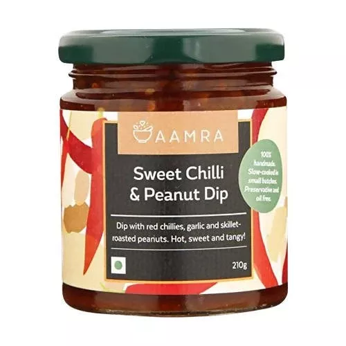 Aamra Sweet Chilli & Peanut Dip - 210 gm