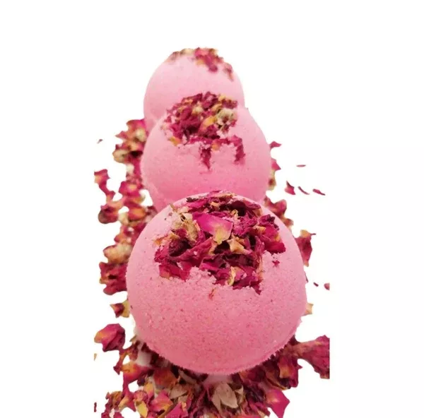 Aaranyam Aromatic Bath Soap with Rose Petals - 75 gm - Pack of 3