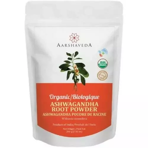 Aarshaveda Organic Ashwagandha Powder - 200 gm