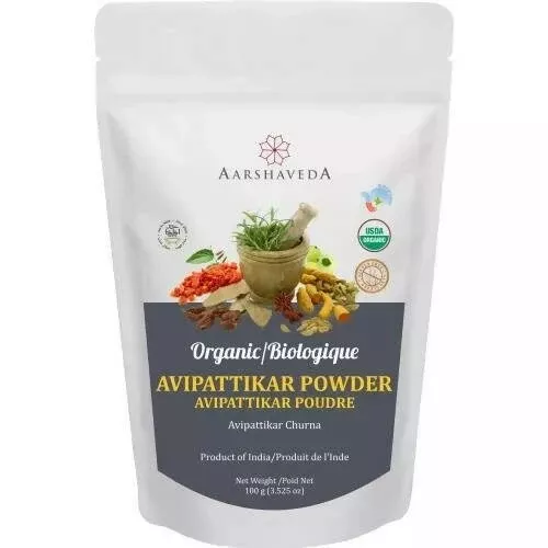 Aarshaveda Organic Avipattikar Powder - 100 gm