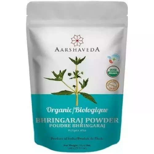 Aarshaveda Organic Bhringaraj Powder - 200 gm