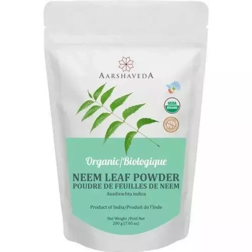 Aarshaveda Organic Neem Leaf Powder - 200 gm