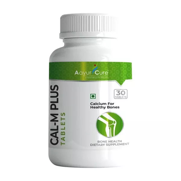 Aayur Cure Cal-M Plus Tablets - 60 tabs