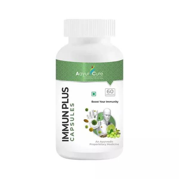 Aayur Cure Immunplus Capsules - 30 caps