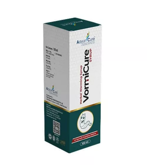 Aayur Cure Vormicure Syrup - 100 ml