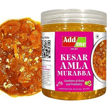 Add Me Seed Less Kesar Amla Murabba - 500 gm