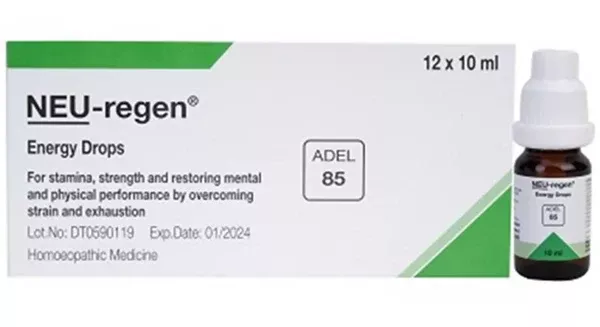 Adel Homeopathy 85 Neu-Regen Energy Drops - 12*10 ml