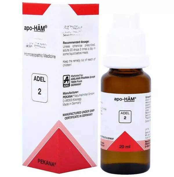 Adel Homeopathy Apo-Ham Drops - 20 ml
