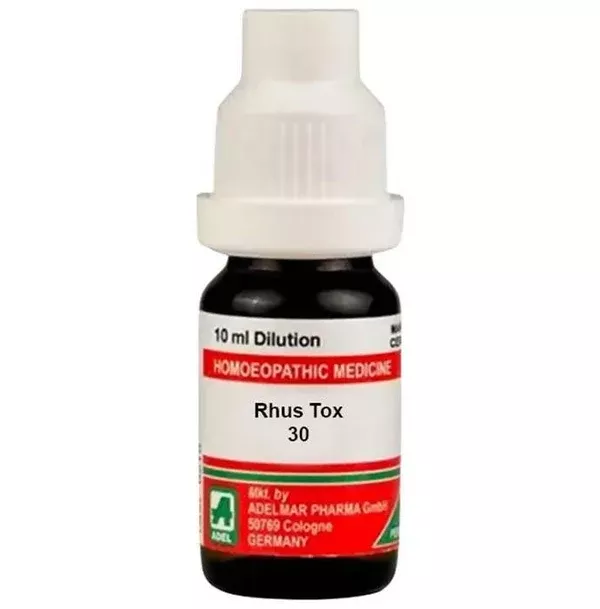 Adel Homeopathy Rhus Tox Dilution - 10 ml - 30 CH