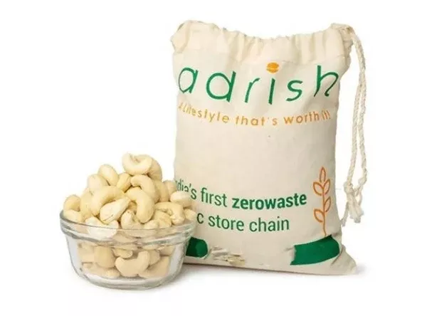 Adrish Organic Cashew Nuts - 200 gm