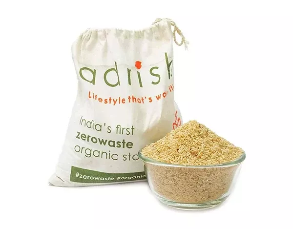 Adrish Organic Unpolished Indrayani Rice - 1 kg