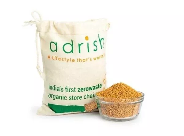 Adrish Organic Yellow Mustard Seeds - 250 gm