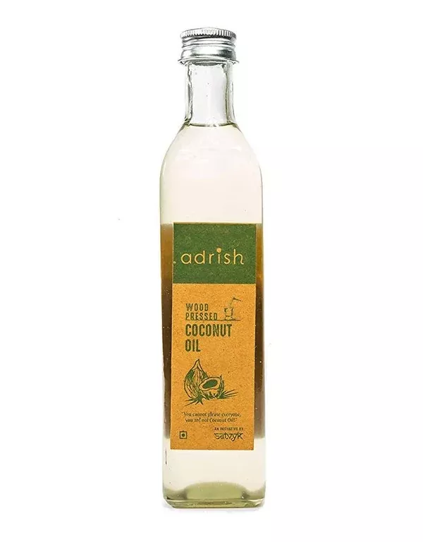 Adrish Wood Pressed Coconut Oil - 500 ml