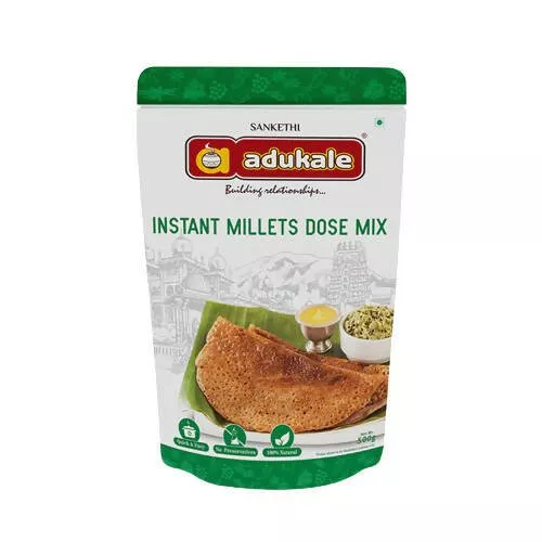 Adukale Instant Millet Dosa Mix - 500 gm