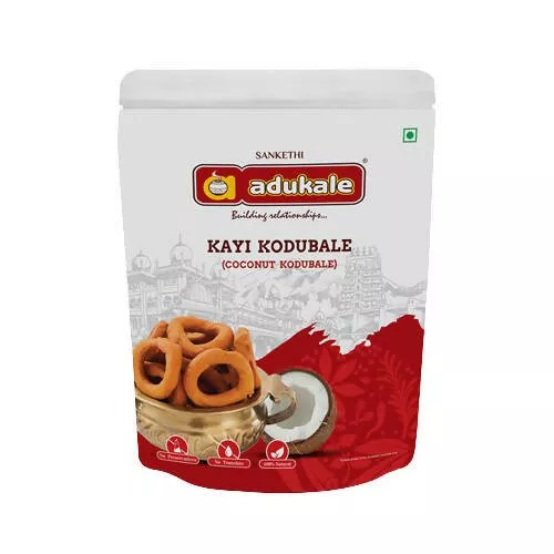 Adukale Kayi Kodubale (Coconut Kodubale) - 180 gm