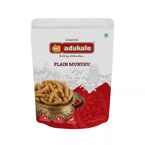 Adukale Plain Muruku - 180 gm