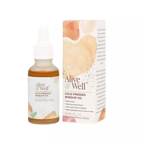 Alive & Well Cold Pressed Rosehip Face Oil - 30 ml