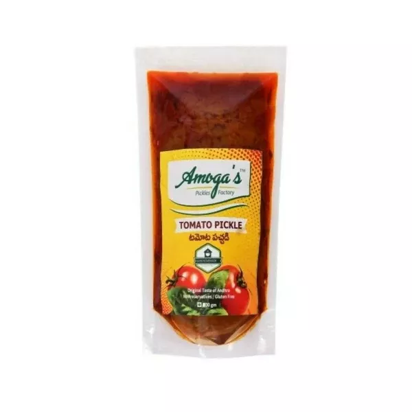 Amoga's Pickles Factory Tomato Pickle - 250 gm