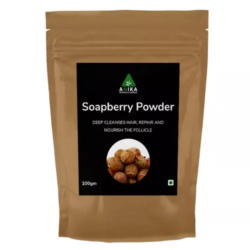 Anika Soapberry Powder (Kukudkaya/ Reetha) - 100 gm