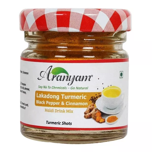 Aranyam Lakadong Turmeric Black Pepper & Cinnamon - 100 gm