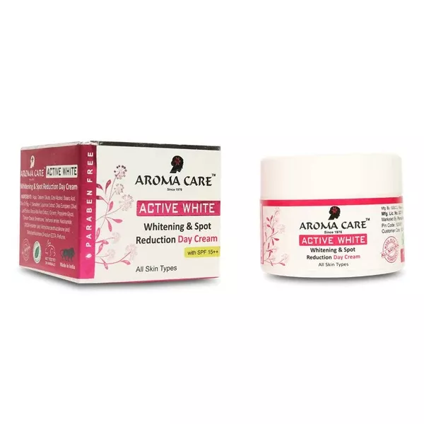 Aroma Care Active White Whitening & Spot Reduction Day Cream - 50 gm