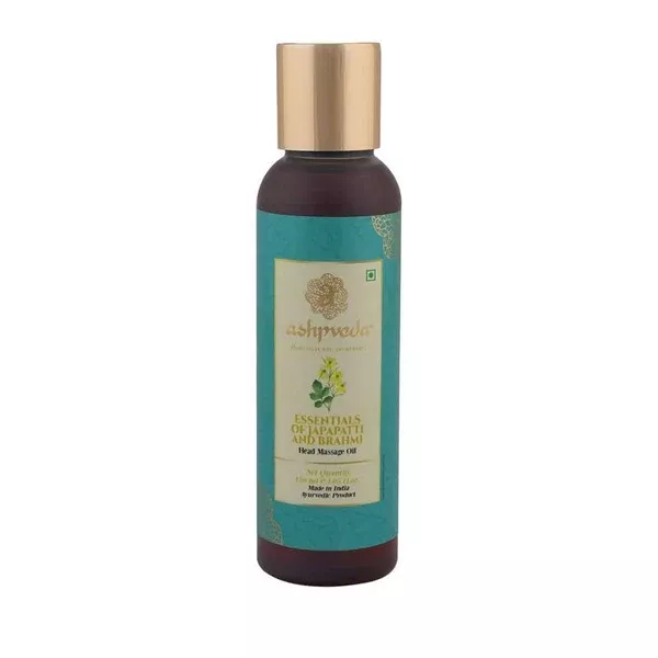 Ashpveda Essentials Of Japapatti And Brahmi Head Massage Oil - 30 ml