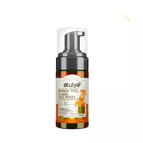 Atulya Orange Peel Foaming Face Wash - 100 ml