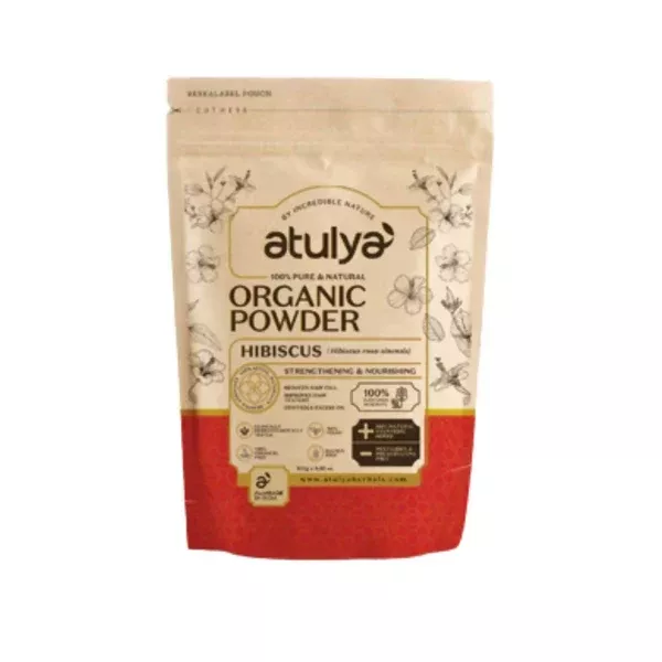 Atulya Pure & Natural Hibiscus Powder - 100 gm