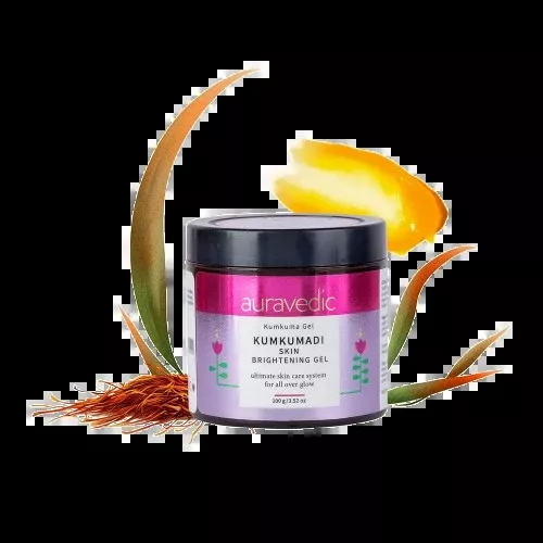 Auravedic Kumkumadi Skin Brightening Gel - 100 gm