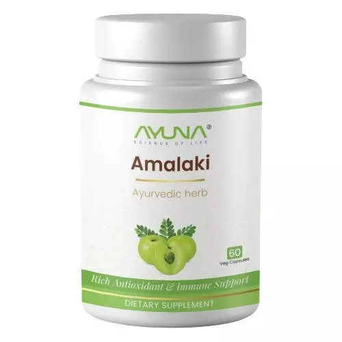 Ayuna Amalaki Veg Capsules - 60 Capsules