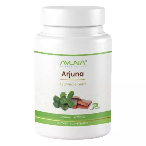 Ayuna Arjuna Veg Capsules - 60 Capsules