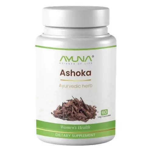 Ayuna Ashoka Veg Capsules - 60 Capsules
