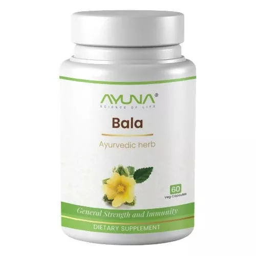 Ayuna Bala Veg Capsules - 60 Capsules