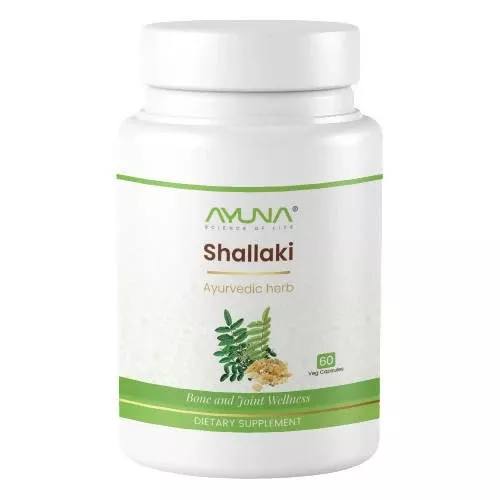 Ayuna Shallaki Veg Capsules - 60 Capsules