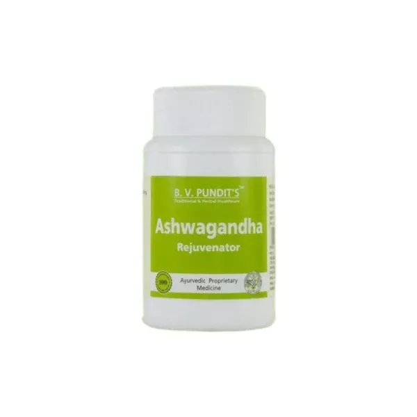 B V Pundit's Ashwagandha Capsules - 60 caps