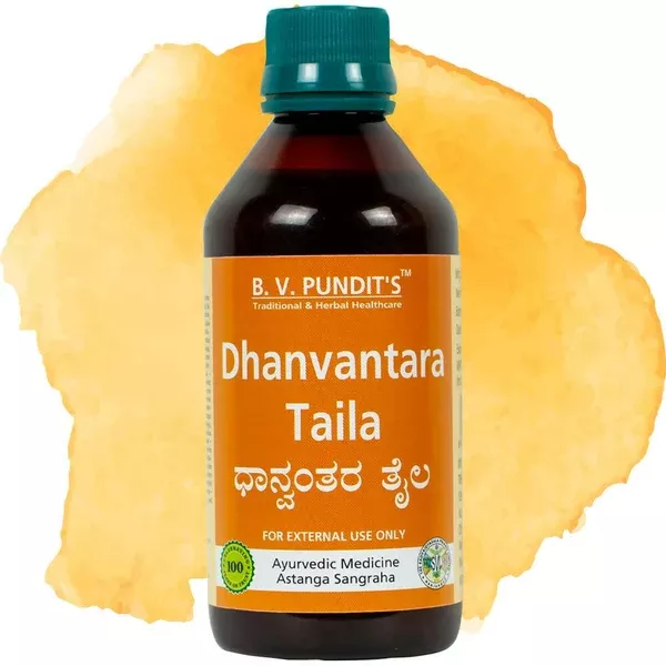 B V Pundit's Dhanvantara Taila - 200 ml