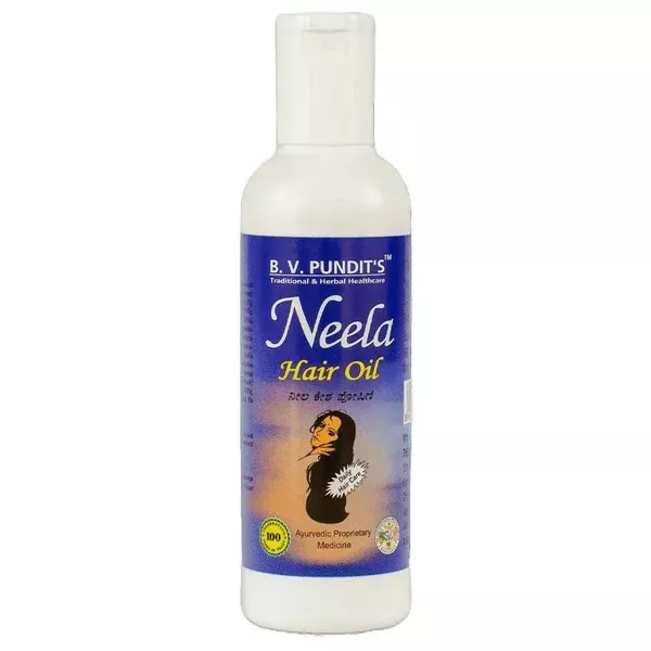 B V Pundit's Neela Hair Oil - 100 ml