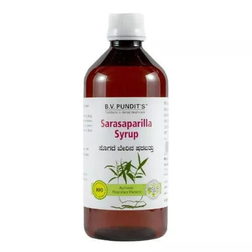 B V Pundit's Sarasaparilla Syrup - 200 ml