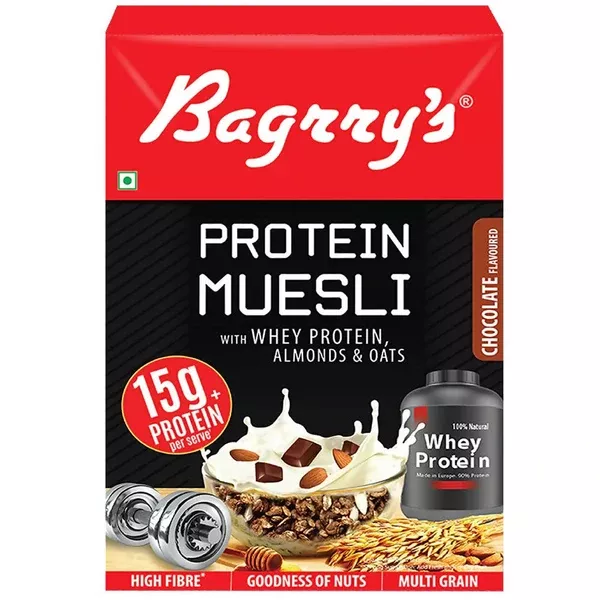 Bagrry's Protein Muesli - Chocolate - 500 gm
