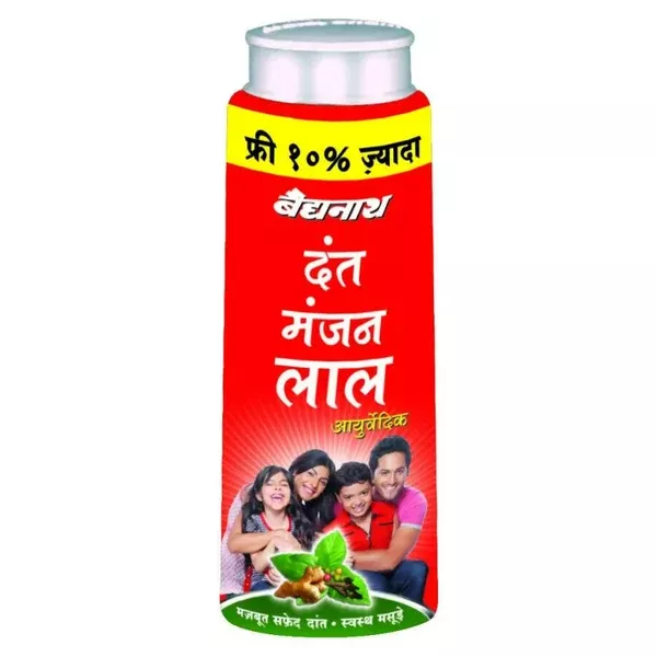 Baidyanath Dant Manjan Lala - 100 gm