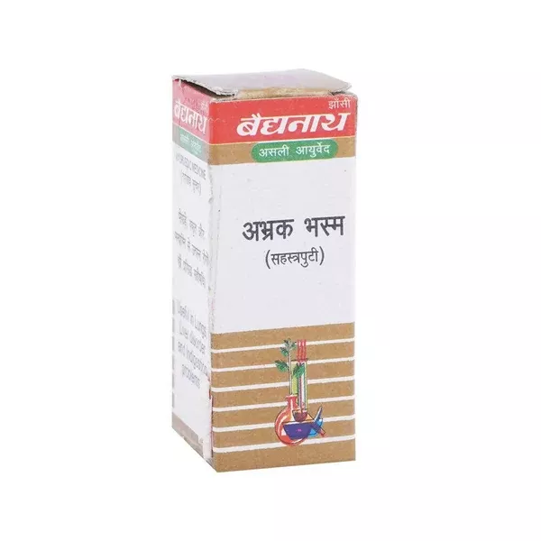 Baidyanath Jhansi Abhrak Bhasma (Sha.puti) - 500 mg