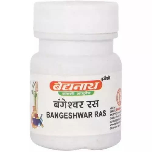 Baidyanath Jhansi Bangashwar Ras Tablets - 40 tabs