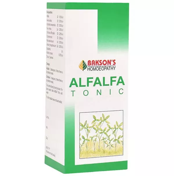 Bakson's Homeopathy Alfalfa Tonic - 115 ml