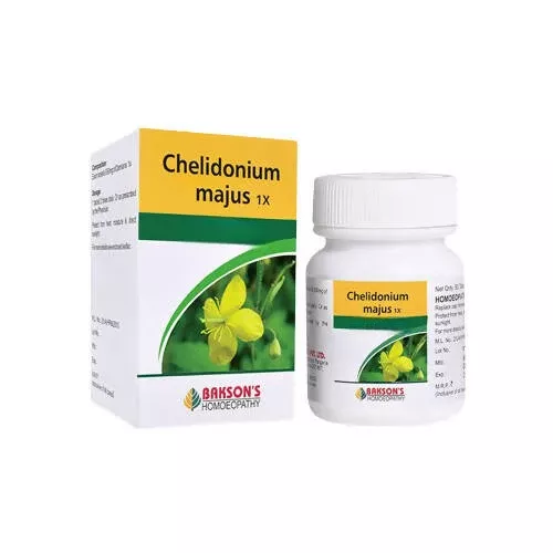 Bakson's Homeopathy Chelidonium Majus Tablets - 50 tabs